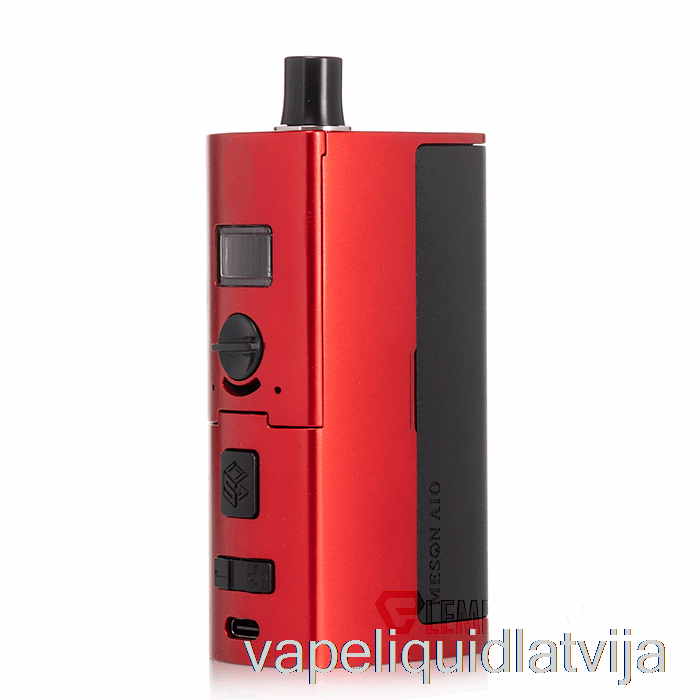 Steam Crave Meson 100w Aio Kit Red Vape Liquid